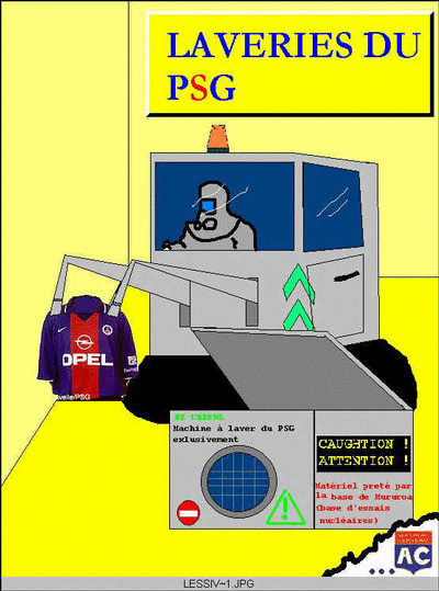 LAVERIES DU PSG